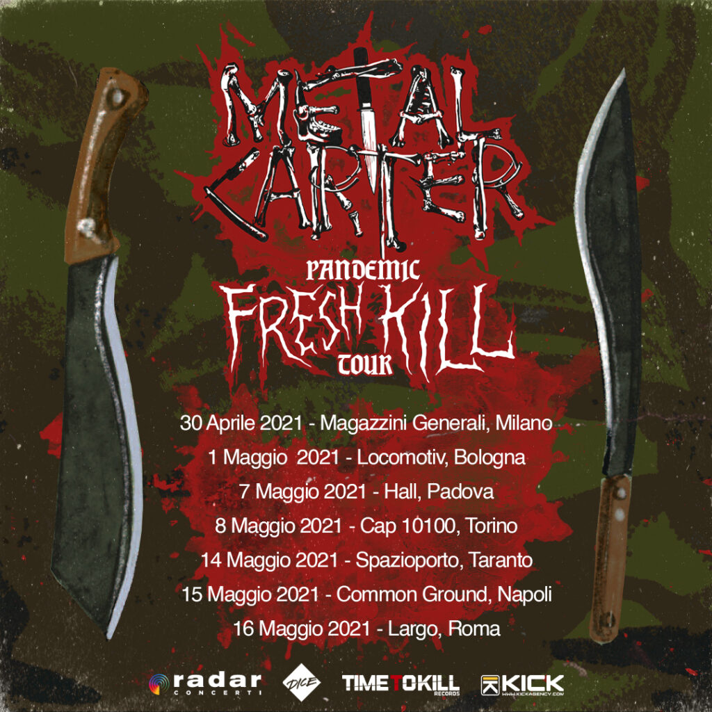 METAL CARTER - Annunciato il tour dell’esteta e king indiscusso del death rap per presentare dal vivo l’ultimo disco FRESH KILL 