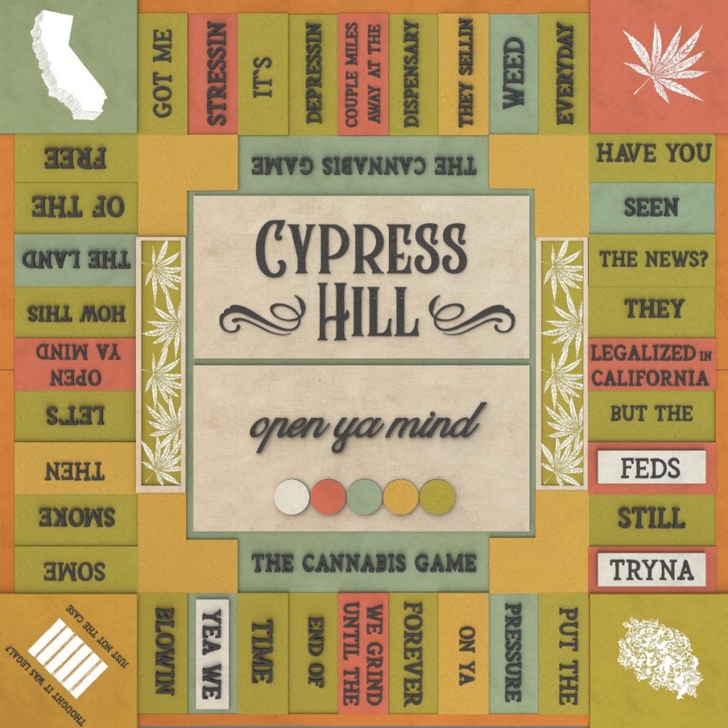 CYPRESS HILL - La leggenda multiplatino dell'hip-hop pubblica l'inedito "Open ya mind"; Il gruppo festeggia il 30esimo anniversario del debut album con una GRAPHIC NOVEL 