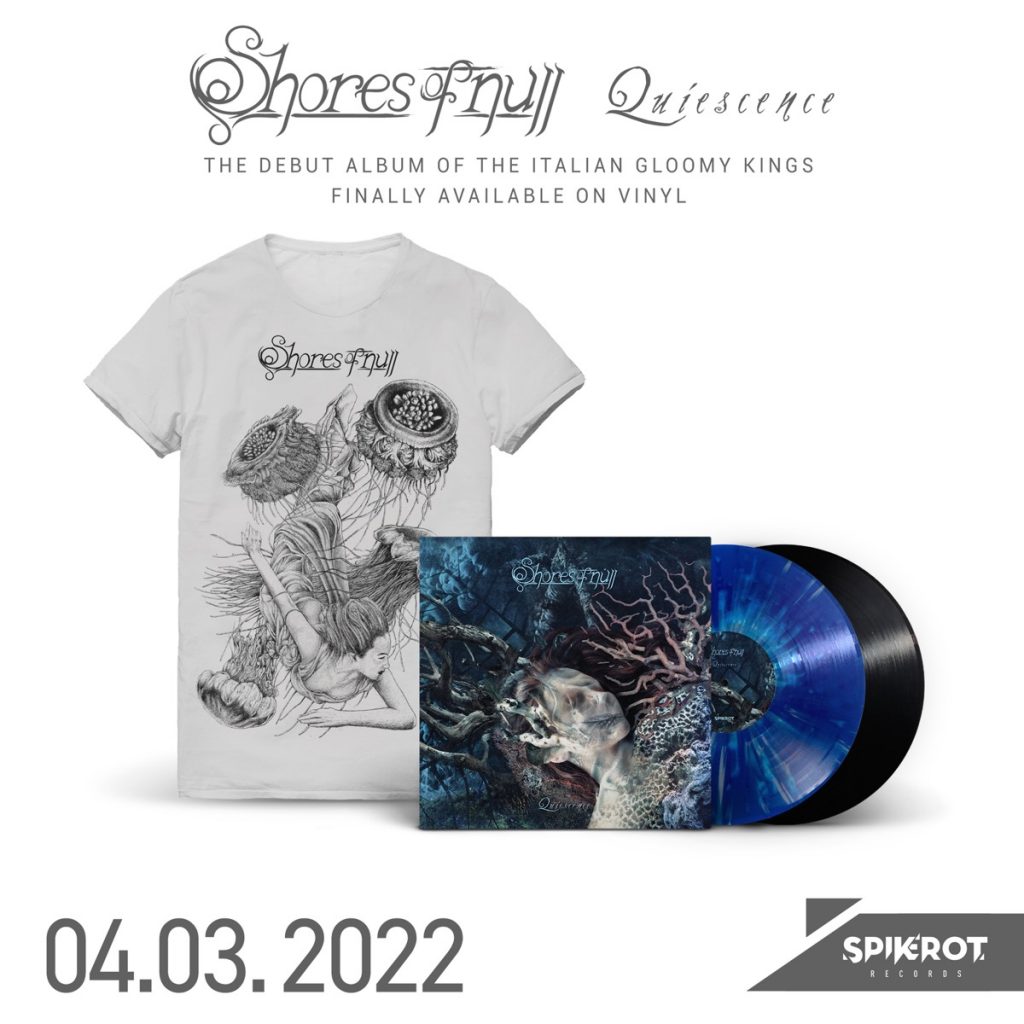 SHORES OF NULL - Il debutto "Quiescence" per la prima volta in formato vinile