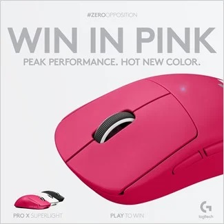 LOGITECH G NEWS - Arriva il Mouse da Gaming PRO X Superlight versione rosa 
