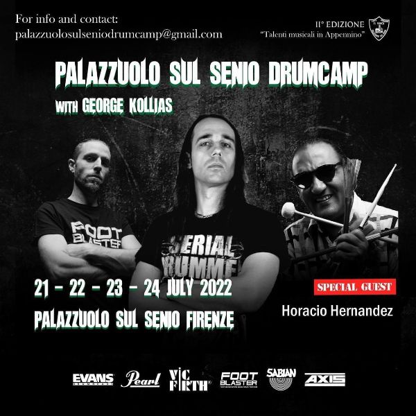 PALAZZUOLO SUL SENIO DRUM CAMP - La seconda edizione dal 21 al 24 luglio