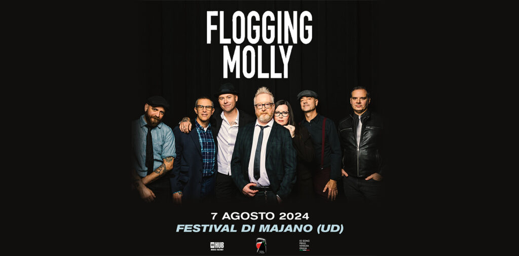 FLOGGING MOLLY - Una data in italia ad agosto!