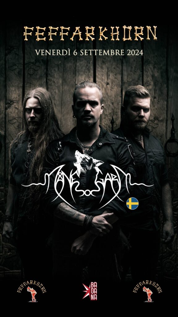 MÅNEGARM - Pionieri del viking pagan folk metal venerdì 6 settembre al Feffarkhorn