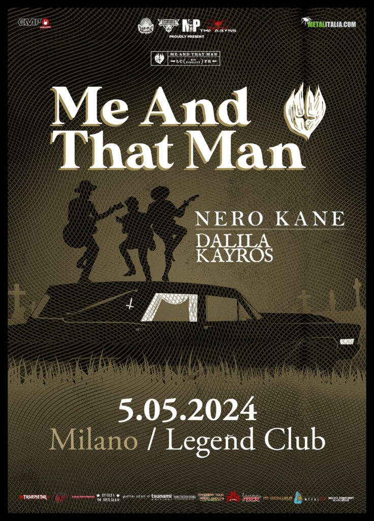 ME AND THAT MAN - Le band di supporto per la data al Legend di Milano